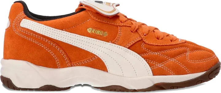 Indoor suede panelled sneakers