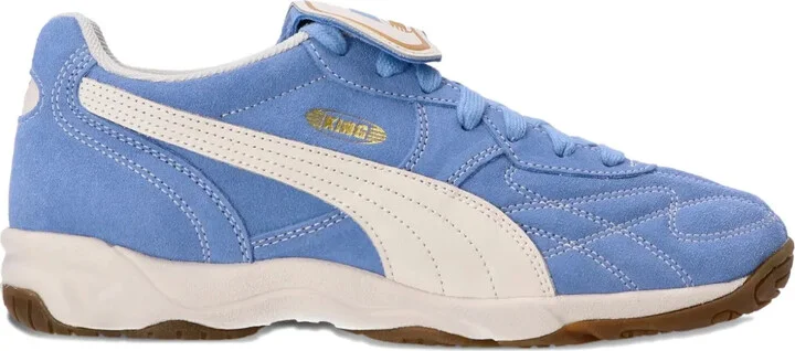 Indoor suede retro sneakers
