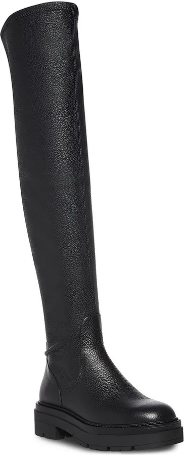 Industry Womens Textured Chunky Thigh-High Boots