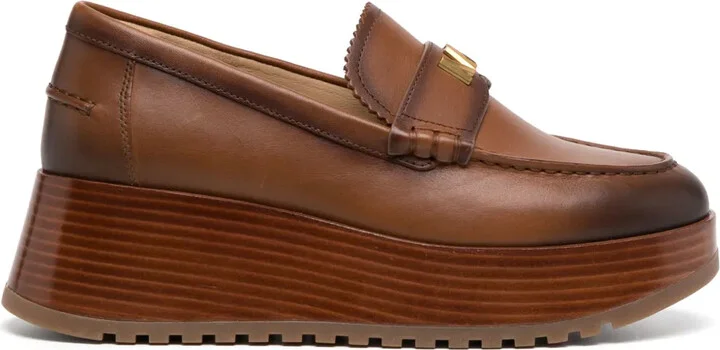 Indy burnished loafers