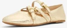 Indy Flex Crackled Metallic Leather Ballet Flat - Image 3