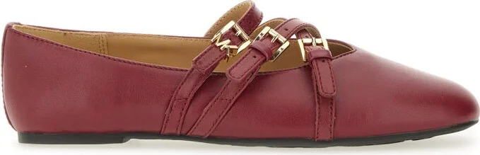 "Indy Flex" Leather Ballerina