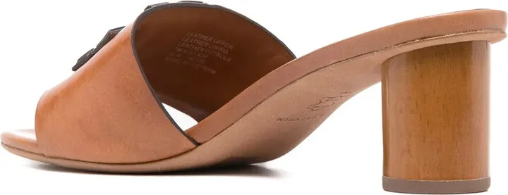 Ines 55mm leather mules - Image 3