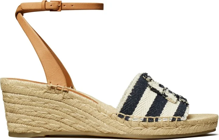 Ines Ankle Strap Espadrille Platform Wedge Sandal - Image 11