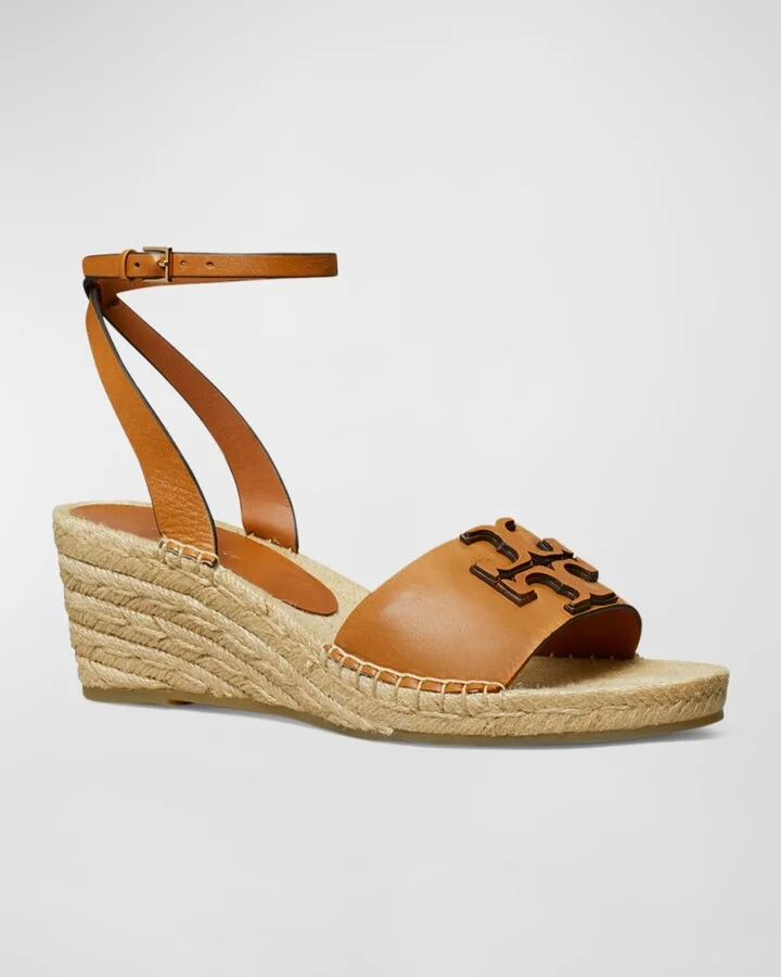 Ines Leather Double T Espadrilles - Image 2