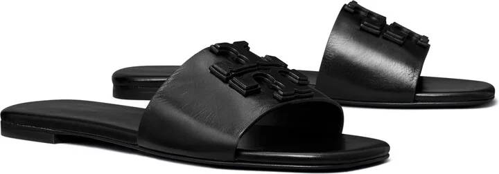 Ines Leather Slide Sandal