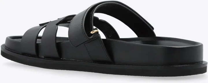 Ines Leather Slides - Image 2