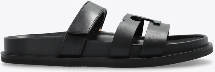 Ines Leather Slides