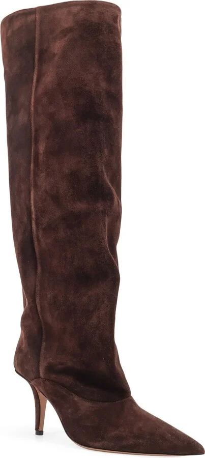 Ines Reverse Suede Boots - Image 2