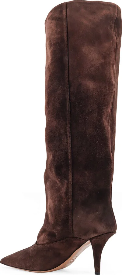 Ines Reverse Suede Boots - Image 3