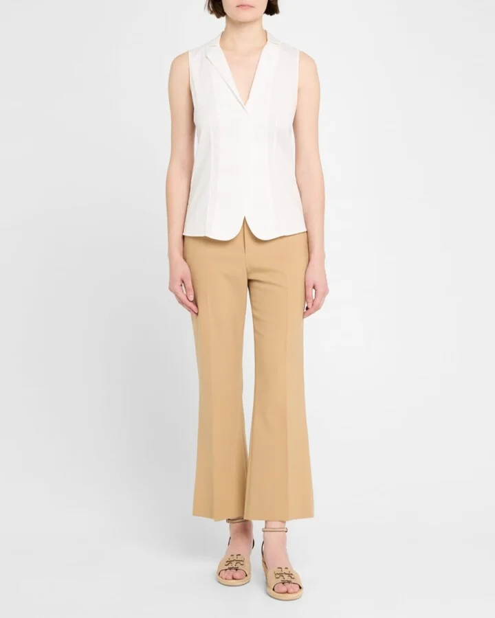 Ines Suede Double T Wedge Espadrilles - Image 3