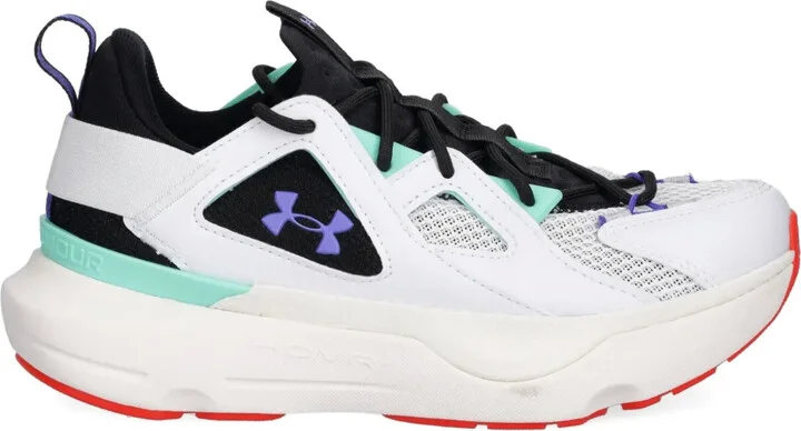 Infinite lace-up mesh sneakers