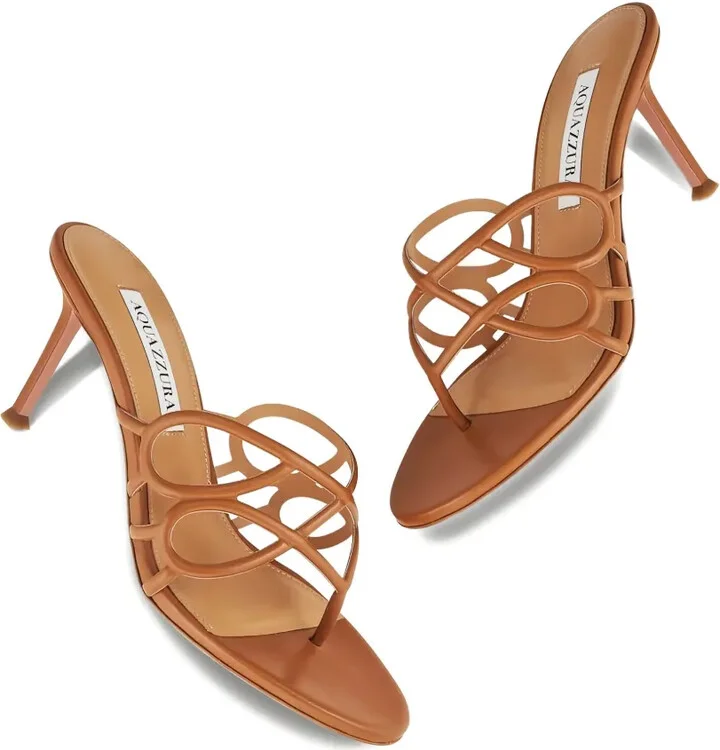 Infinito 75MM leather sandals - Image 3