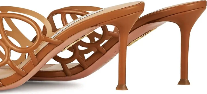 Infinito 75MM leather sandals - Image 4