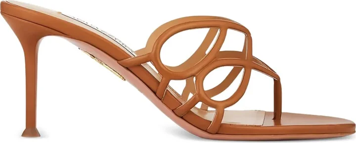 Infinito 75MM leather sandals