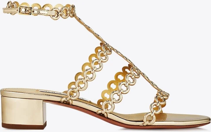 Infinity Chain 35 Leather Sandals