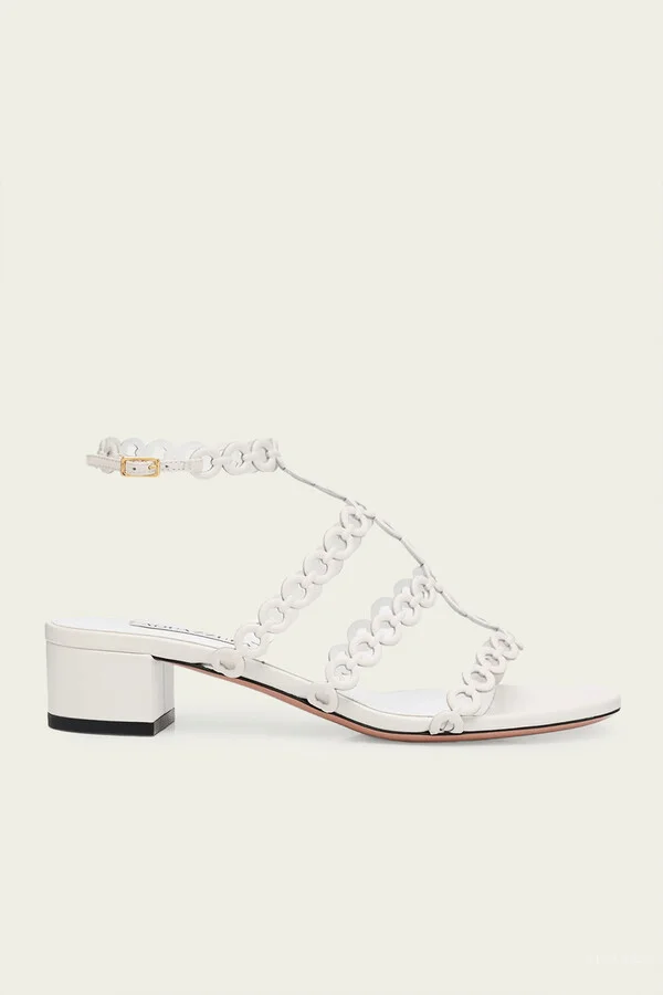 Infinity Chain Sandal 35 in White