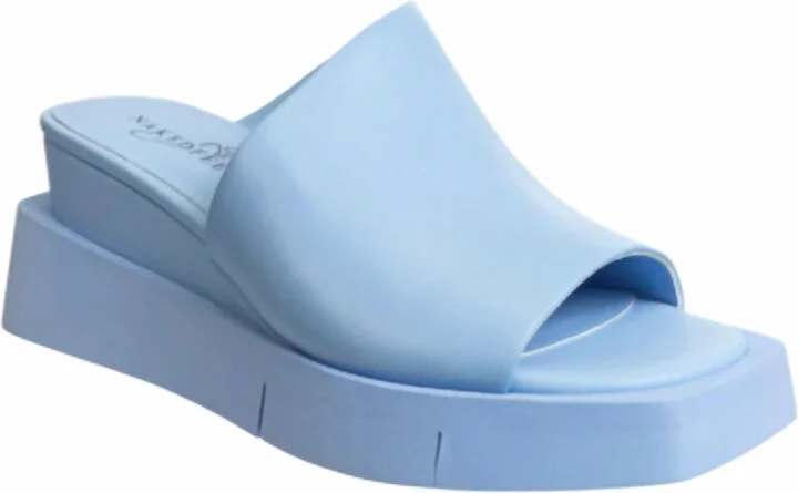 Infinity Sandal In Light Blue