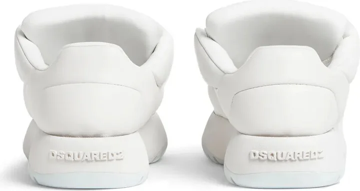 Inflated-Effect Low-Top Sneakers - Image 3