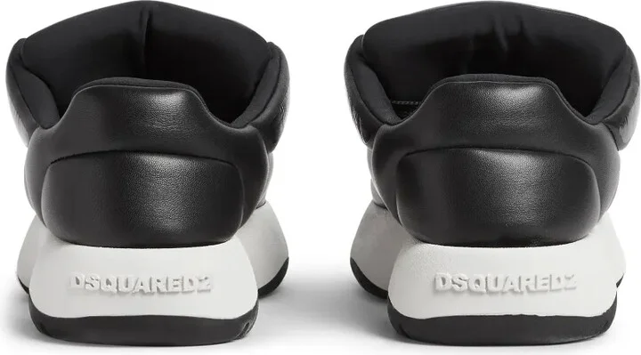 Inflated-Effect Low-Top Sneakers - Image 3