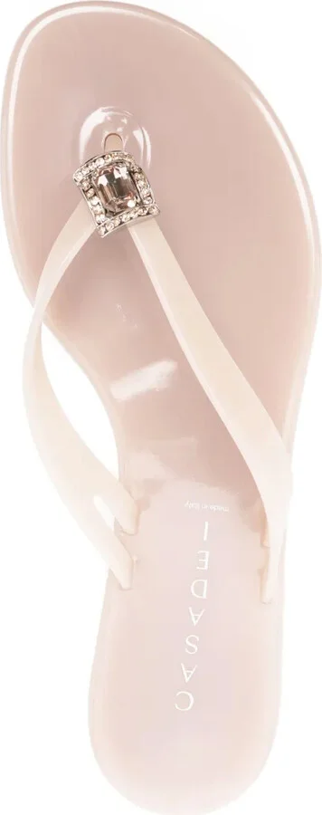 Infradito crystal-embellished flip flops - Image 4