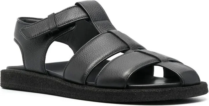 Inner caged leather sandals - Image 2