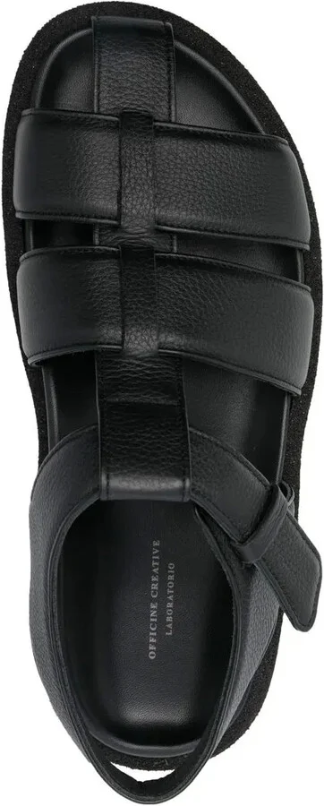 Inner caged leather sandals - Image 4