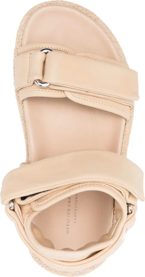 Inner touch-strap leather sandals - Image 4