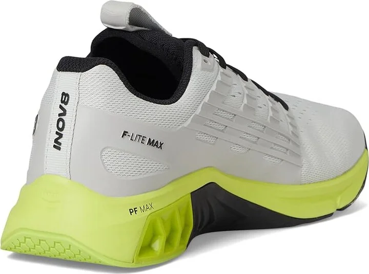 inov-8 F-Lite Max Men's Shoes Light Grey/Lime/Black : UK 11.5 (US Men's 12.5) M, Synthetic - Image 4