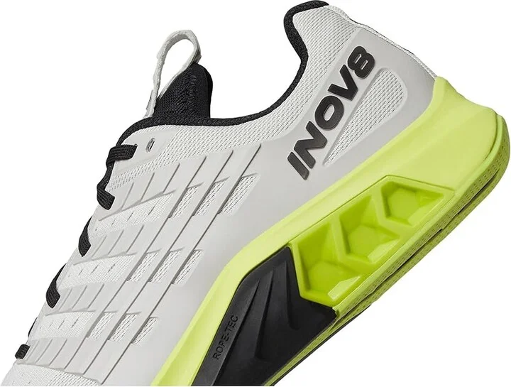 inov-8 F-Lite Max Men's Shoes Light Grey/Lime/Black : UK 11.5 (US Men's 12.5) M, Synthetic - Image 7