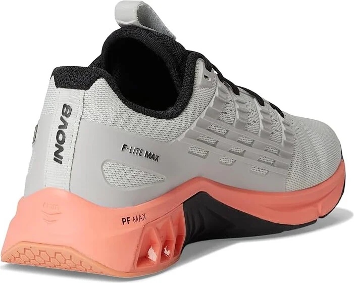 inov-8 F-Lite Max Women's Shoes Light Grey/Coral/Black : UK 6.5 (US Women's 9) M - Image 4