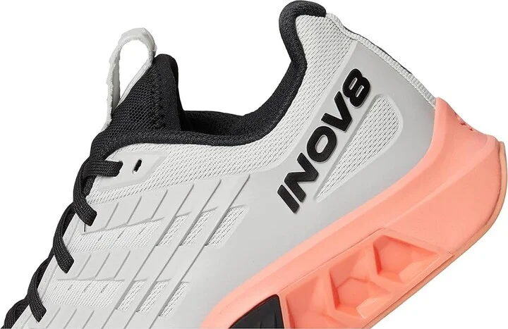 inov-8 F-Lite Max Women's Shoes Light Grey/Coral/Black : UK 6.5 (US Women's 9) M - Image 7