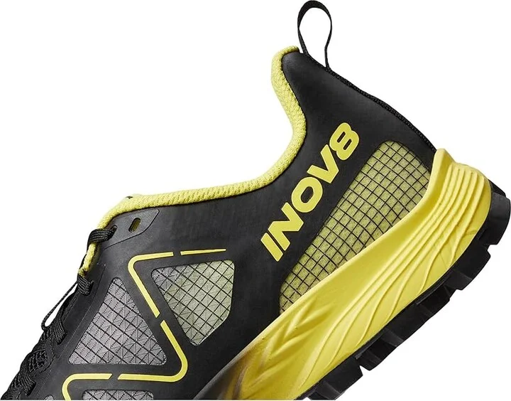 inov-8 Mudtalon Speed Men's Shoes Black/Yellow : UK 7.5 (US Men's 8.5) M, Rubber - Image 4