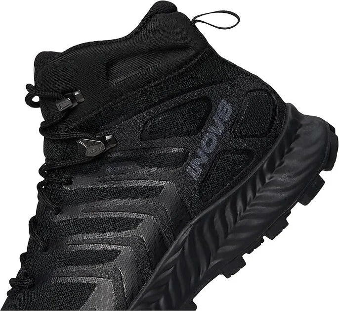 inov-8 RocLitetm Mid GTX(r) Men's Climbing Shoes Black/Dark Grey : UK 8 (US Men's 9) M - Image 7