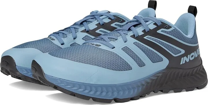inov-8 TrailFly Men's Shoes Blue Grey/Black/Slate : UK 7 (US Men's 8) M