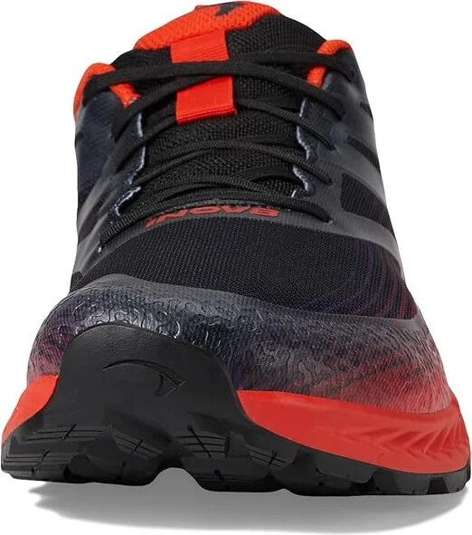 inov-8 TrailFly Speed Men's Shoes Black/Fiery Red : UK 7.5 (US Men's 8.5) W, Synthetic - Image 3