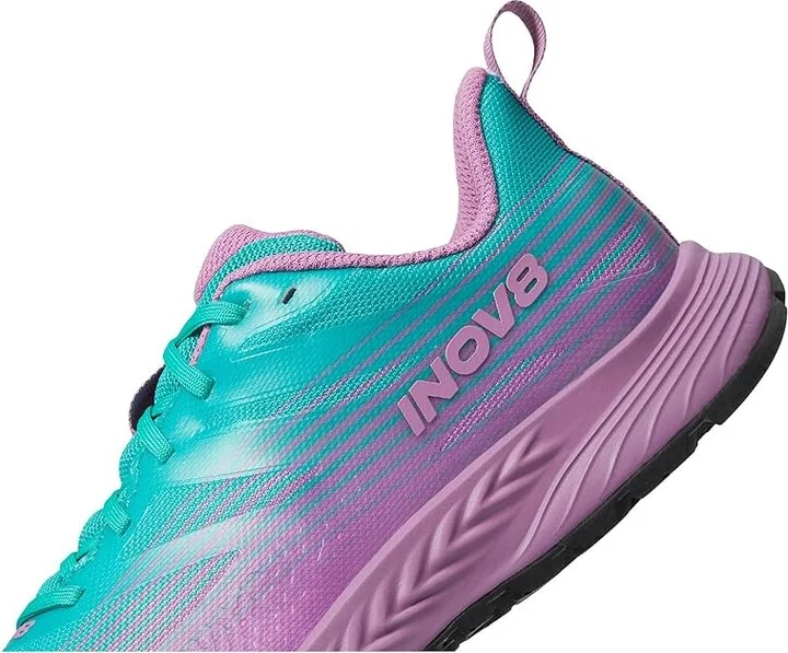 inov-8 TrailFly Speed Women's Shoes Aqua/Purple : UK 4 (US Women's 6.5) W, Textile - Image 4