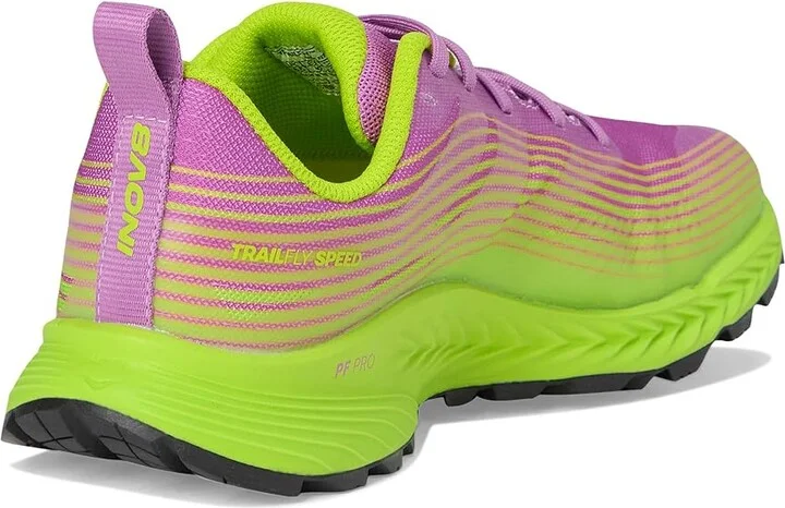 inov-8 TrailFly Speed Women's Shoes Purple/Green : UK 5.5 (US Women's 8) M, Textile - Image 4