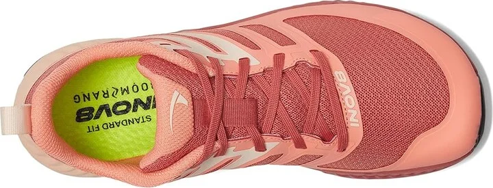 inov-8 TrailFly Women's Shoes Dusty Rose/Pale Pink : UK 5.5 (US Women's 8) M - Image 2