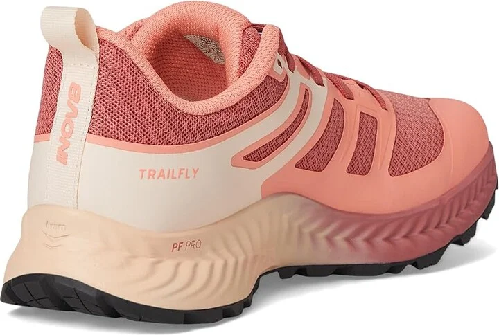 inov-8 TrailFly Women's Shoes Dusty Rose/Pale Pink : UK 5.5 (US Women's 8) M - Image 4