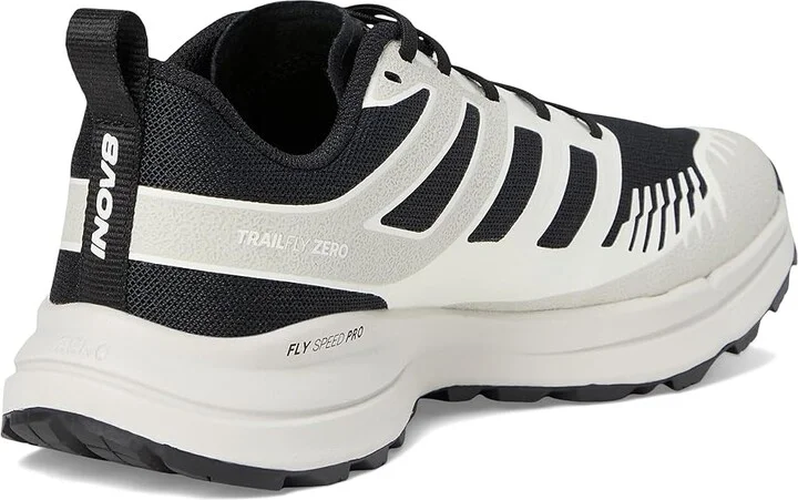 inov-8 TrailFly Zero Men's Running Shoes Black/White : UK 7 (US Men's 8) M, Textile - Image 4