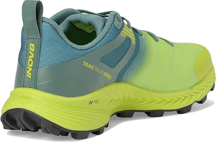 inov-8 Trailtalon Speed Men's Running Shoes Lime/Forest Green : UK 11.5 (US Men's 12.5) M, Rubber - Image 4