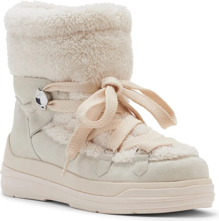 Insolux Faux Fur Trim Snow Boot