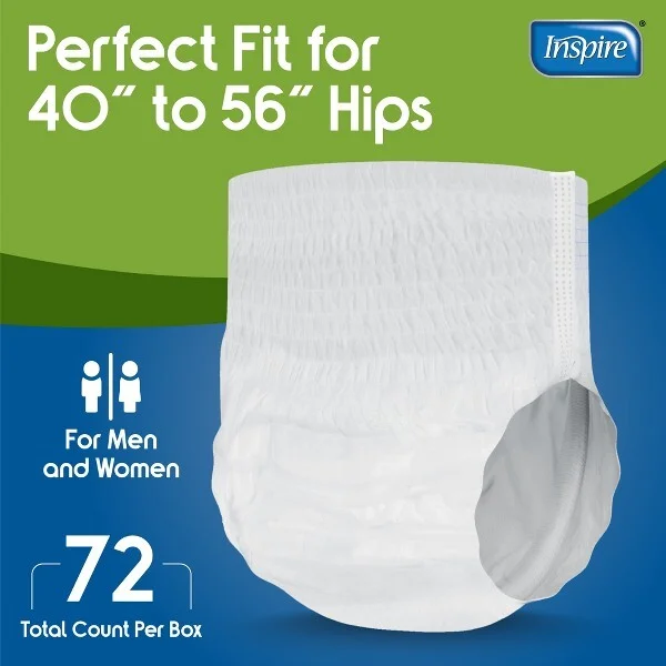 Inspire Adult Diapers Protective Underwear Incontinence Underwear for Women and Men | Disposable Underwear for Women and Men (Extra Large) - Image 3