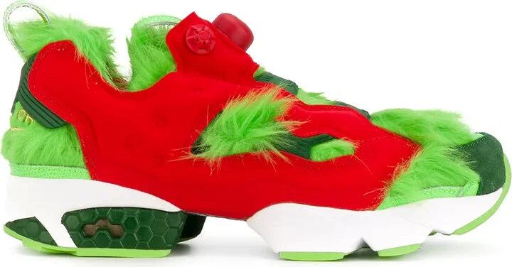 Instapump Fury CV "Grinch" sneakers
