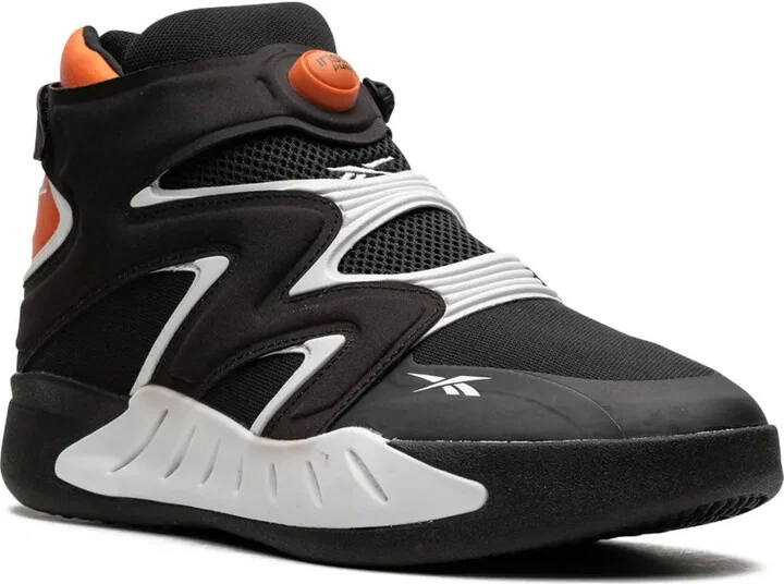 Instapump Fury Zone "Black/White/Orange" sneakers - Image 2