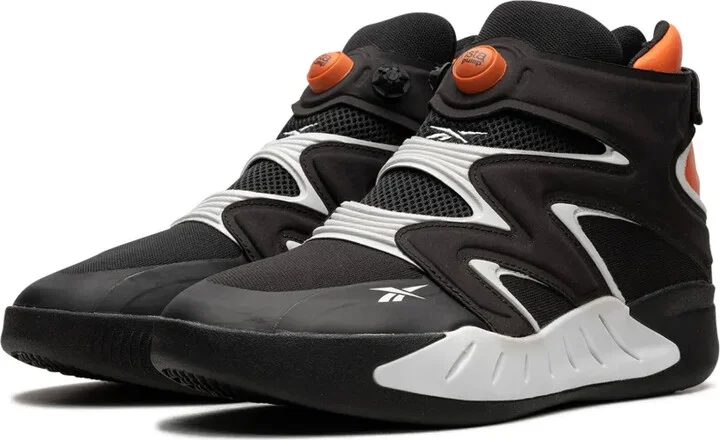 Instapump Fury Zone "Black/White/Orange" sneakers - Image 4