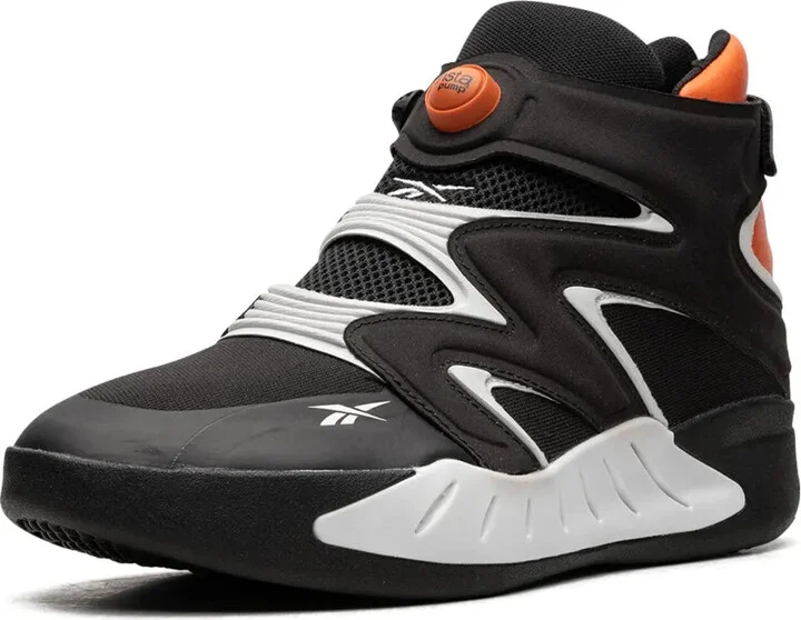 Instapump Fury Zone "Black/White/Orange" sneakers - Image 5