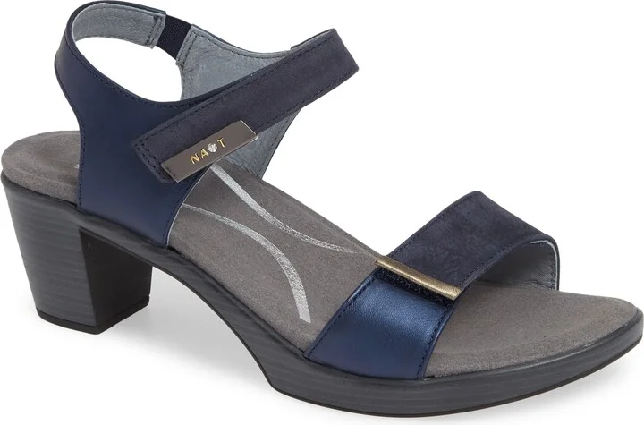 Navy/ Polar Sea Leather