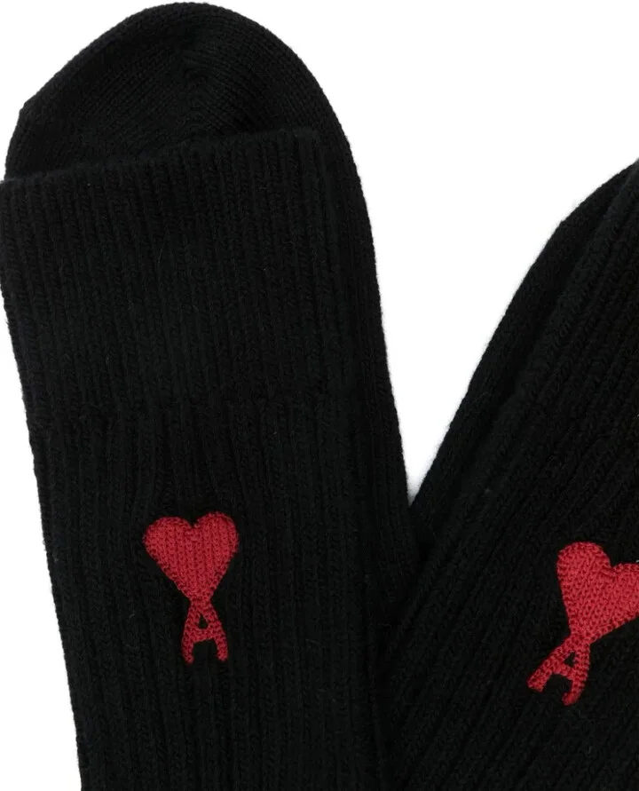 Intarsia-Knit Logo Socks (Pack Of Three) - Image 2